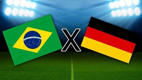 brasil x alemanha hoje